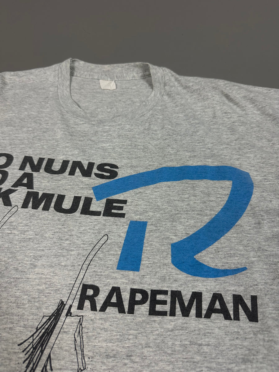 レイプマン 1988 トゥー・ナンズ・アンド・ア・パック・ミュール ヴィンテージ Tシャツ