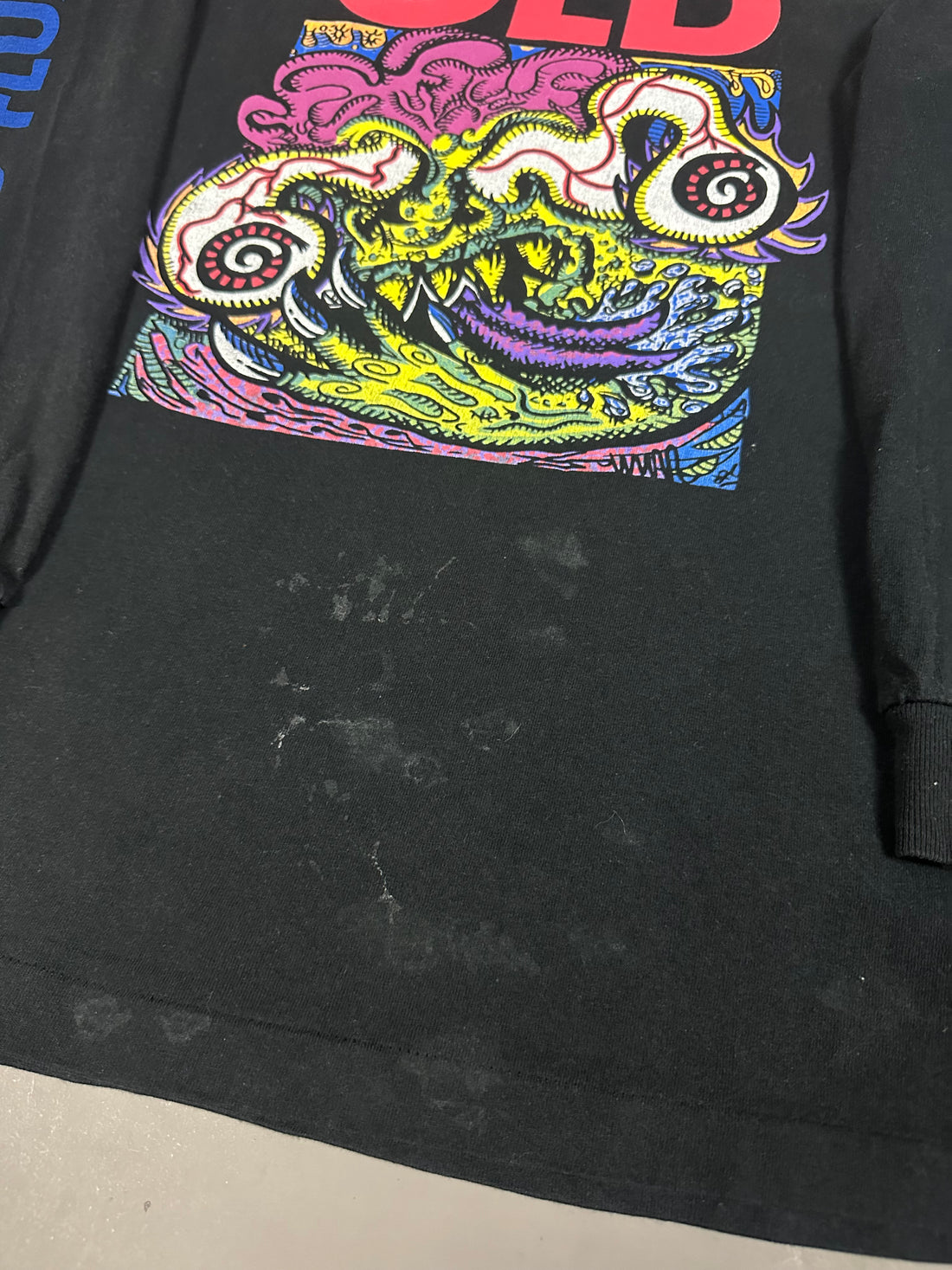 OLD 1991 Lo Flux Tube ヴィンテージ グラインドコア ロングスリーブ