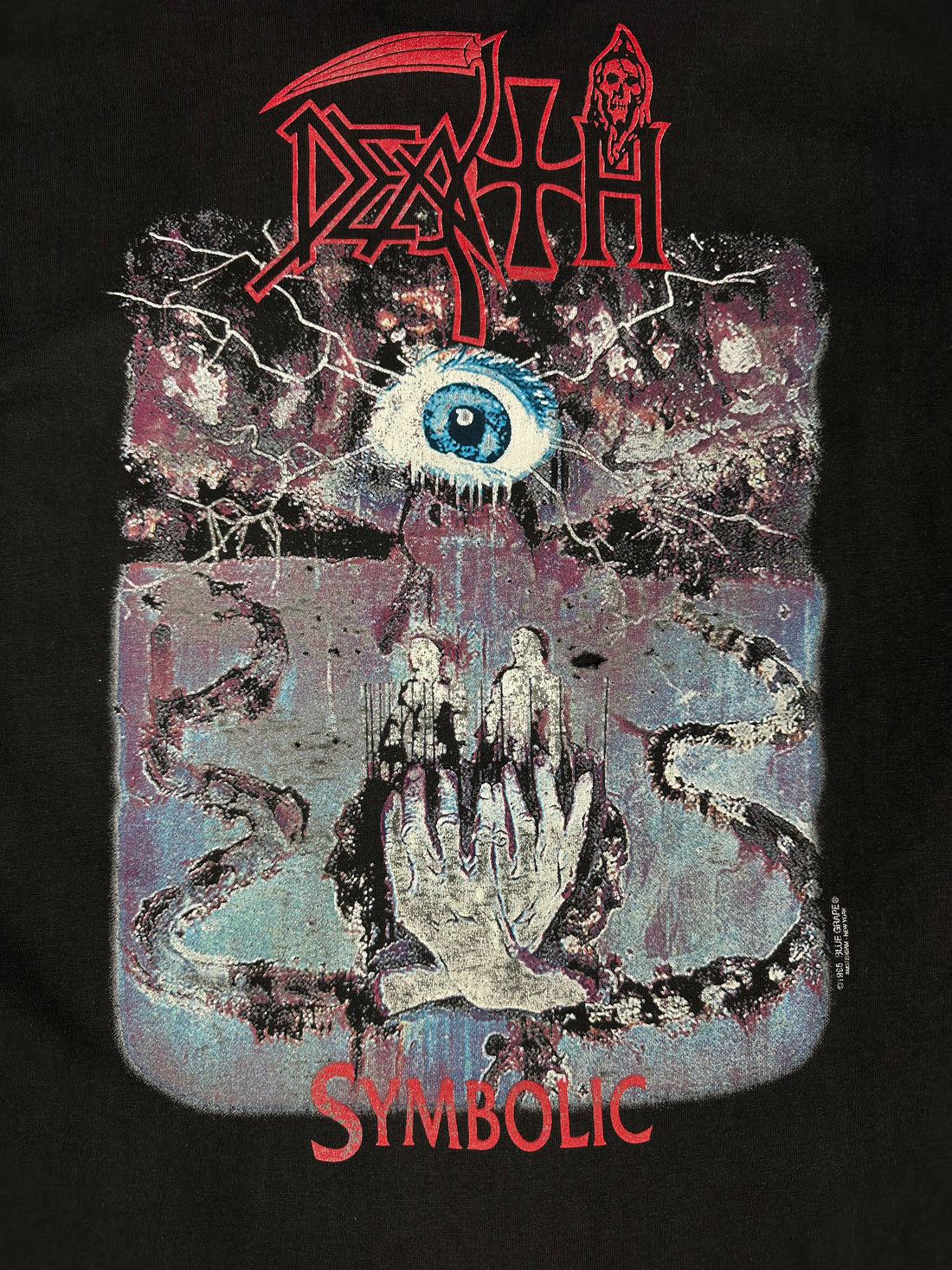 Death 1995 シンボリックツアー ヴィンテージTシャツ