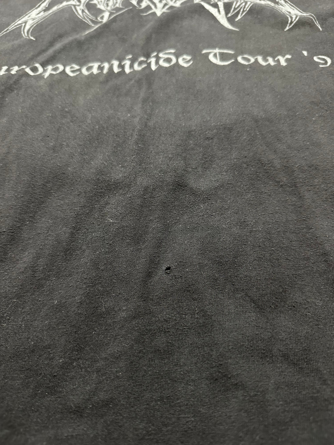 Vintage 1998 Enthroned Europeanicide Tour T-Shirt