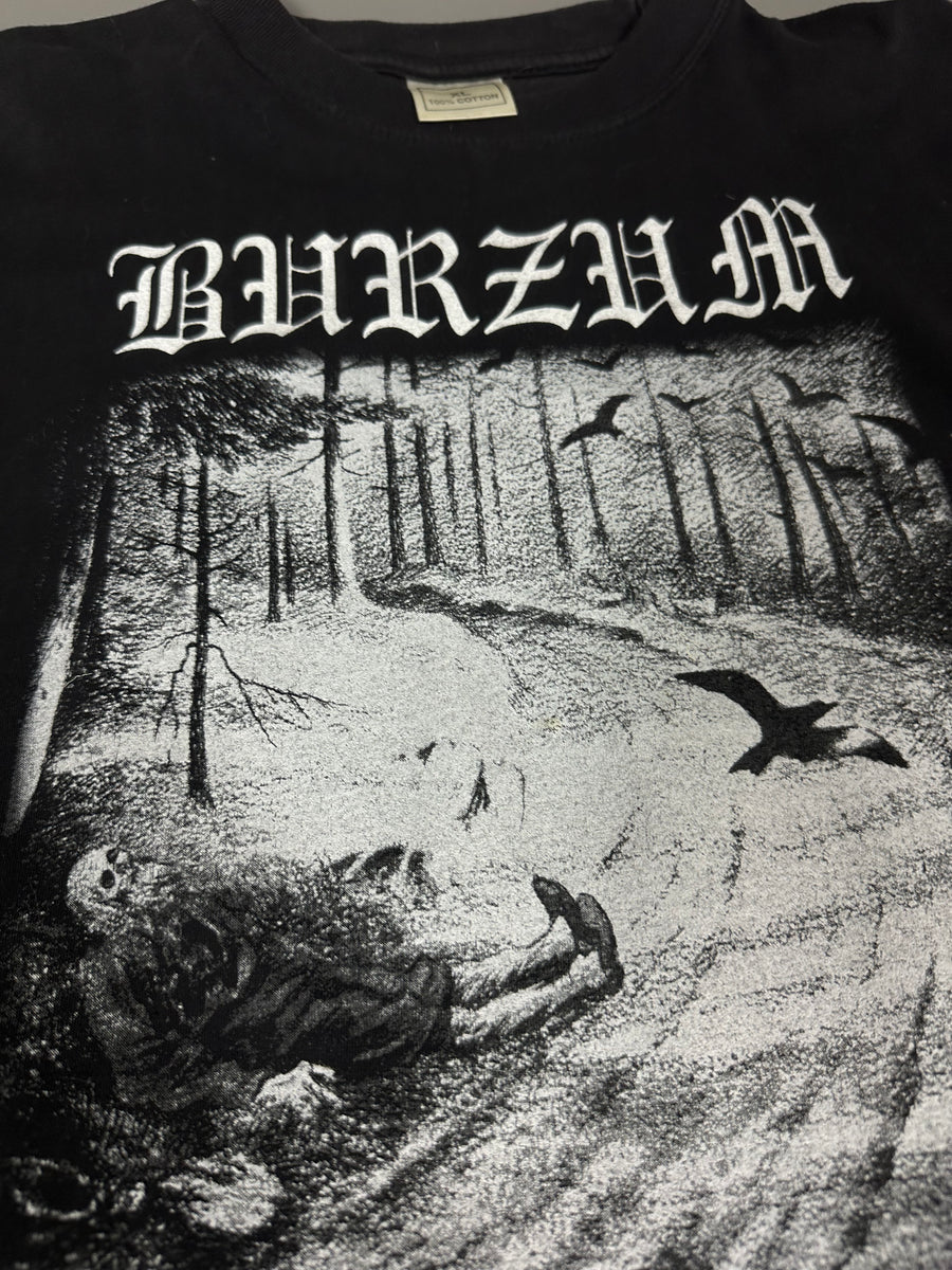 Vintage 1998 Burzum Hvis Lyset Longsleeve