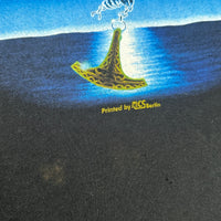 ヴィンテージ 1994 アモルフィス ブラック ウィンター デイ Tシャツ