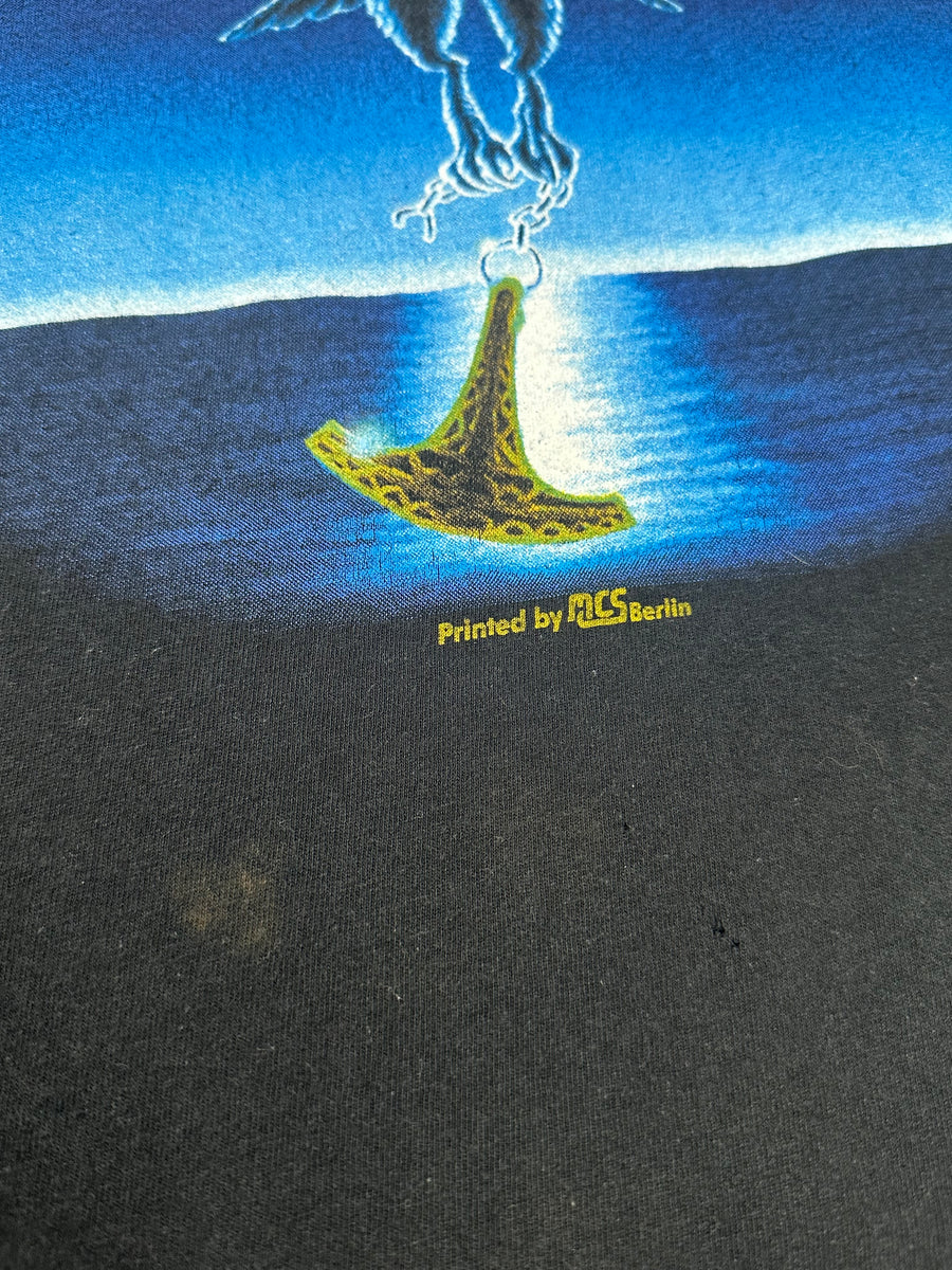 ヴィンテージ 1994 アモルフィス ブラック ウィンター デイ Tシャツ