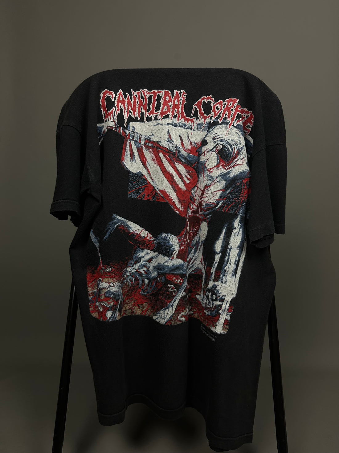1992年ヴィンテージ カンニバル・コープス トゥーム・オブ・ザ・ミューティレイテッド Tシャツ