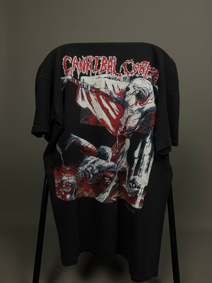 1992年ヴィンテージ カンニバル・コープス トゥーム・オブ・ザ・ミューティレイテッド Tシャツ