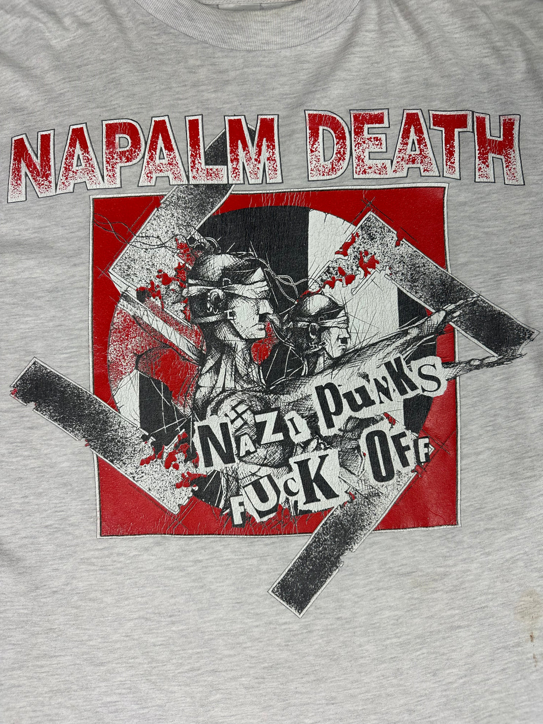 ナパーム デス 1993 パンクス ヴィンテージ ロングスリーブ