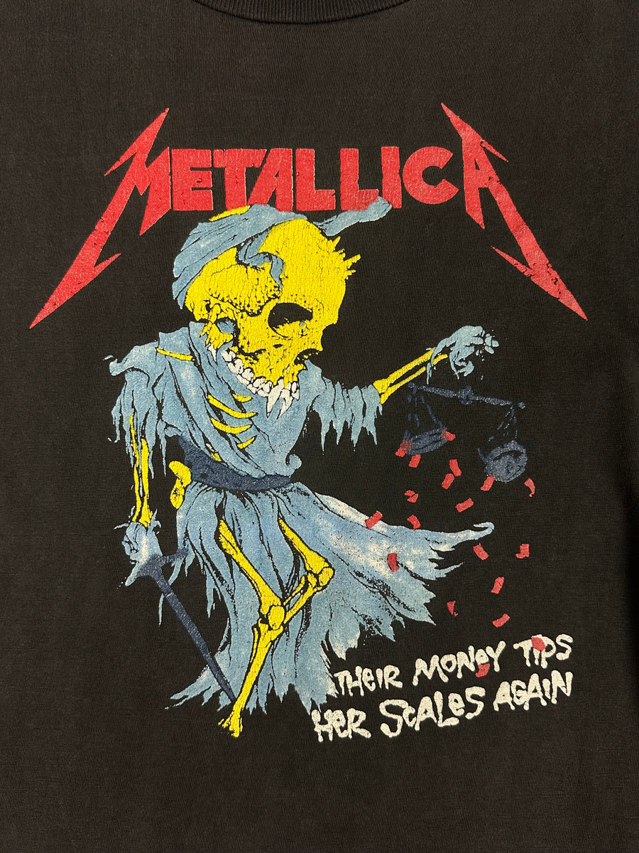 メタリカ 1980年代 ドリス ヴィンテージ バンド Tシャツ