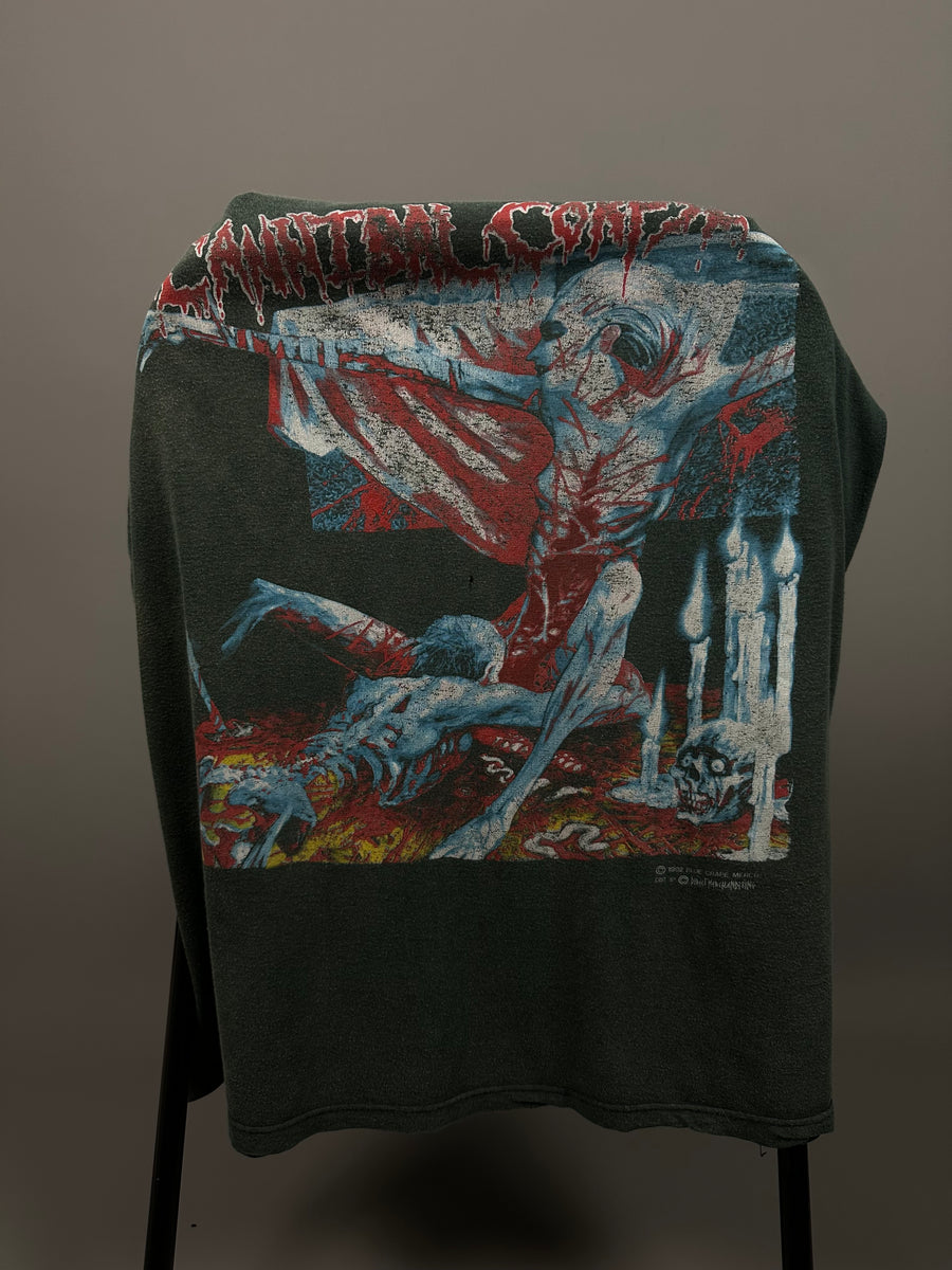 カンニバル・コープス 1993 フル・オブ・ヘイト イースター・フェスティバル ヴィンテージ Tシャツ