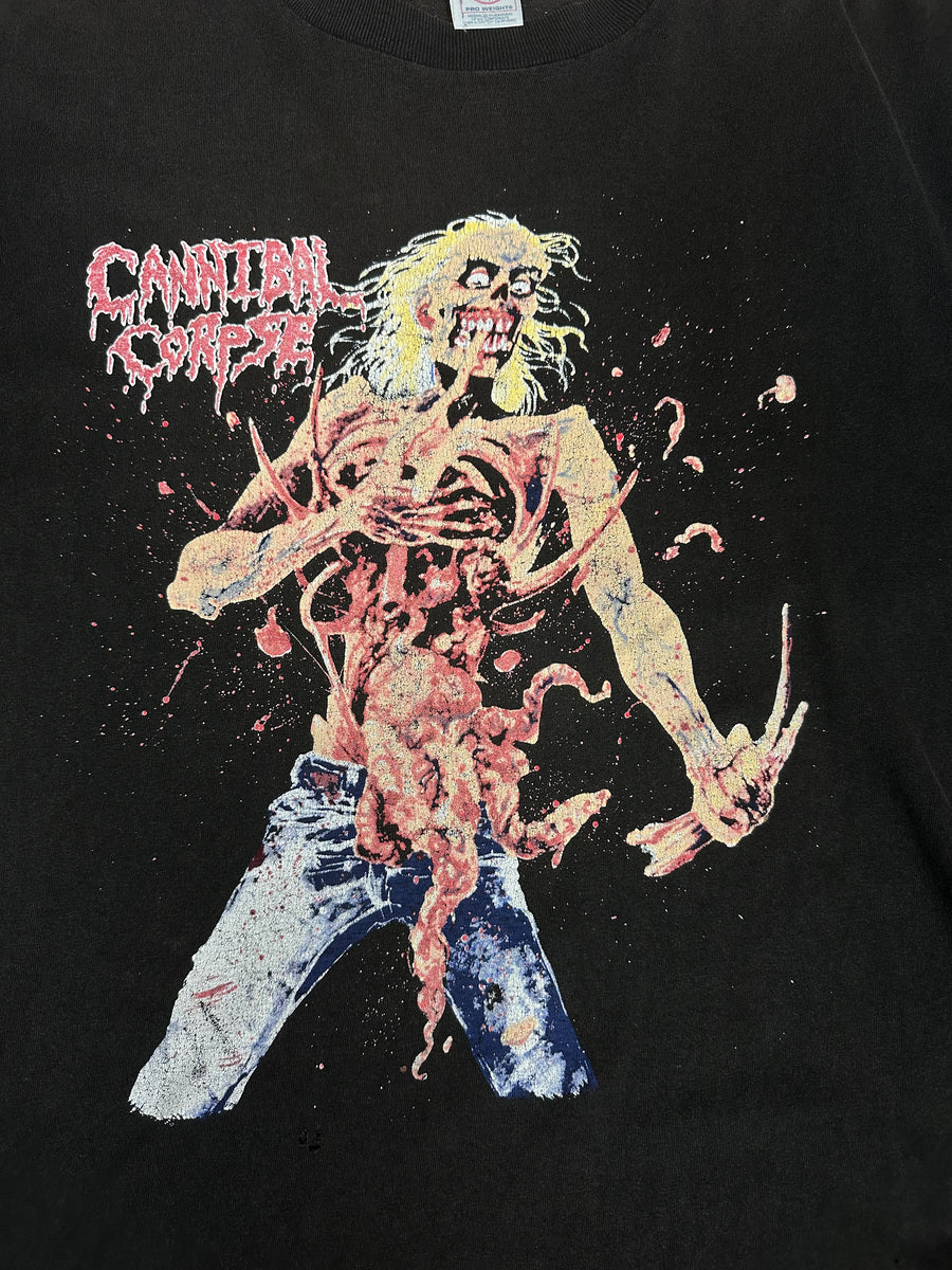 1997年ヴィンテージ カンニバル・コープス イートン バック・トゥ・ライフ Tシャツ