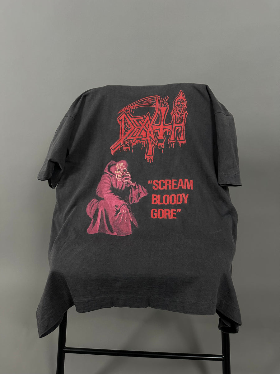 1992年ヴィンテージ デス・スクリーム ブラッディ・ゴア Tシャツ