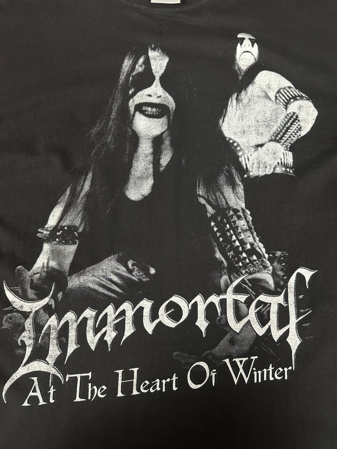 Vintage 1999 Immortal Heart Of Winter T-Shirt