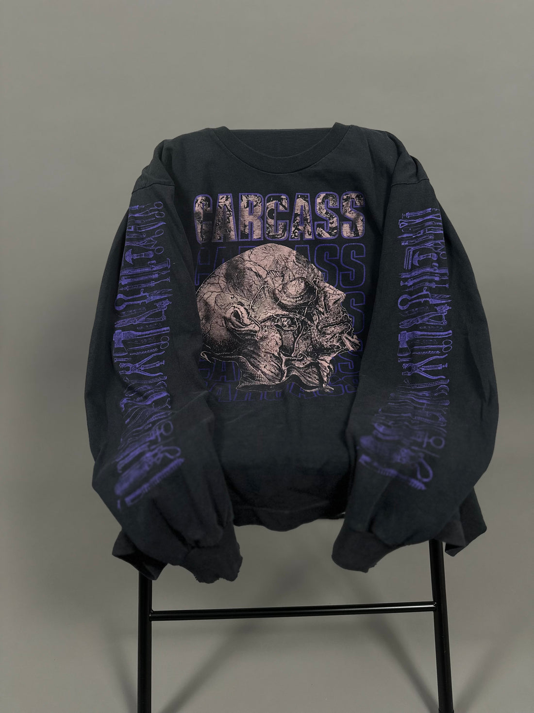 Vintage 1992 Carcass European Tour Longsleeve