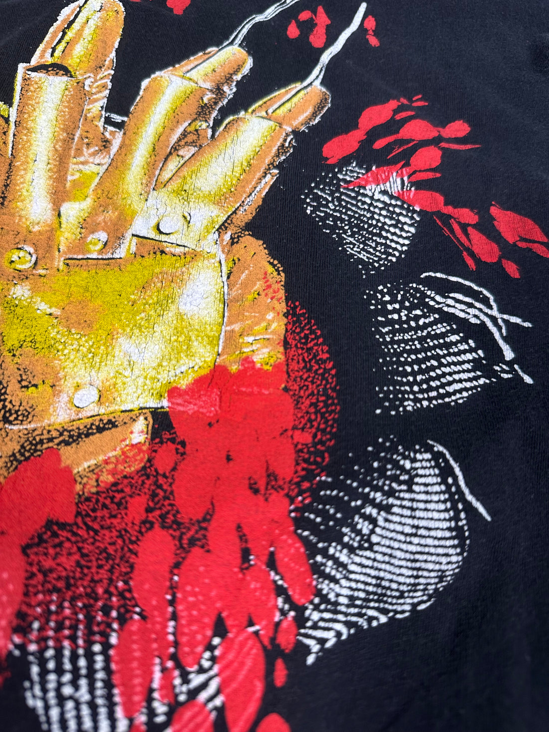 Vintage 1980s Freddy Krueger Horror T-Shirt