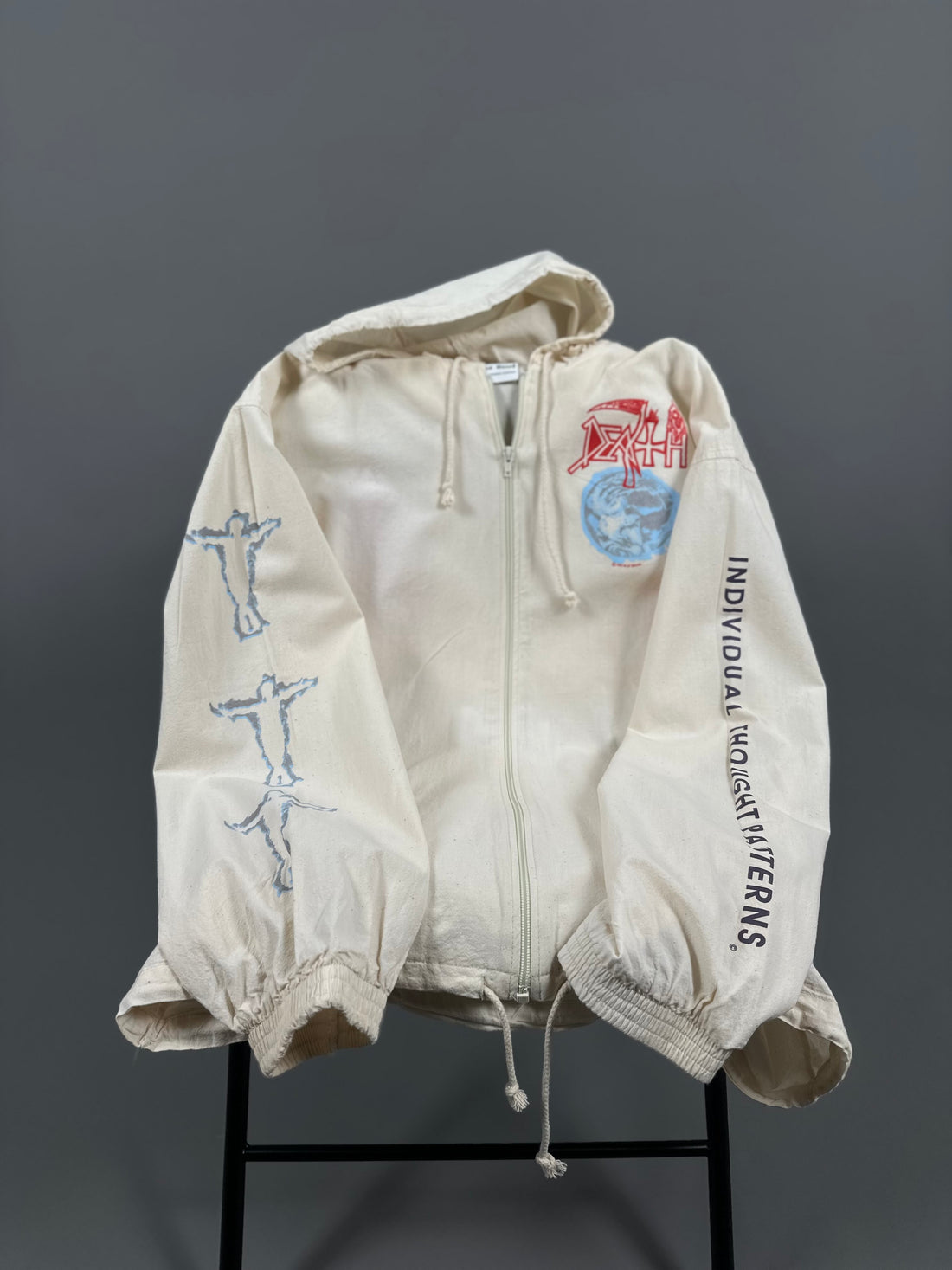 Vintage 1993 Death Individual Thought Patterns Jacket Windbreaker