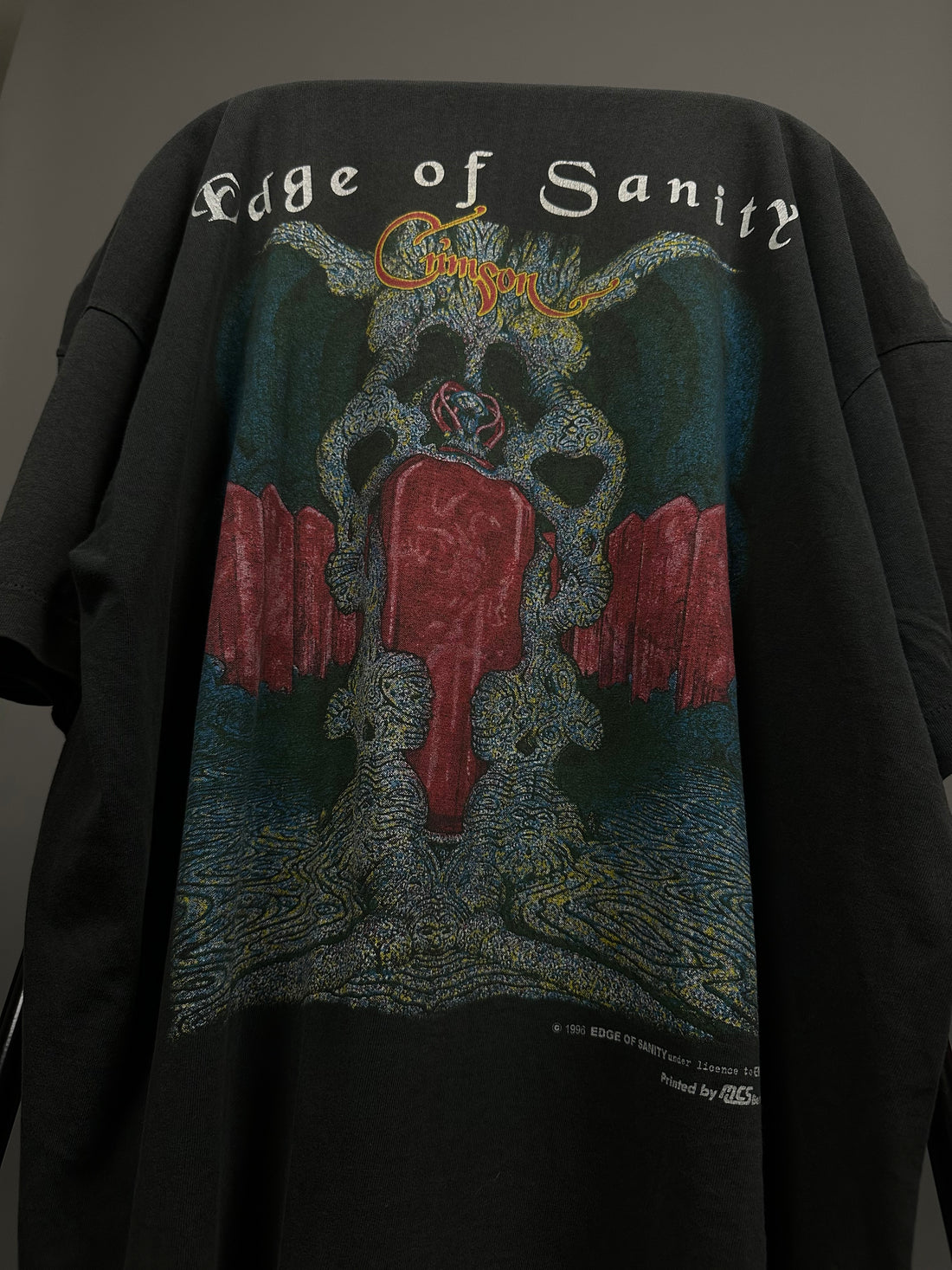 1995年ヴィンテージ「エッジ・オブ・サニティ」Tシャツ