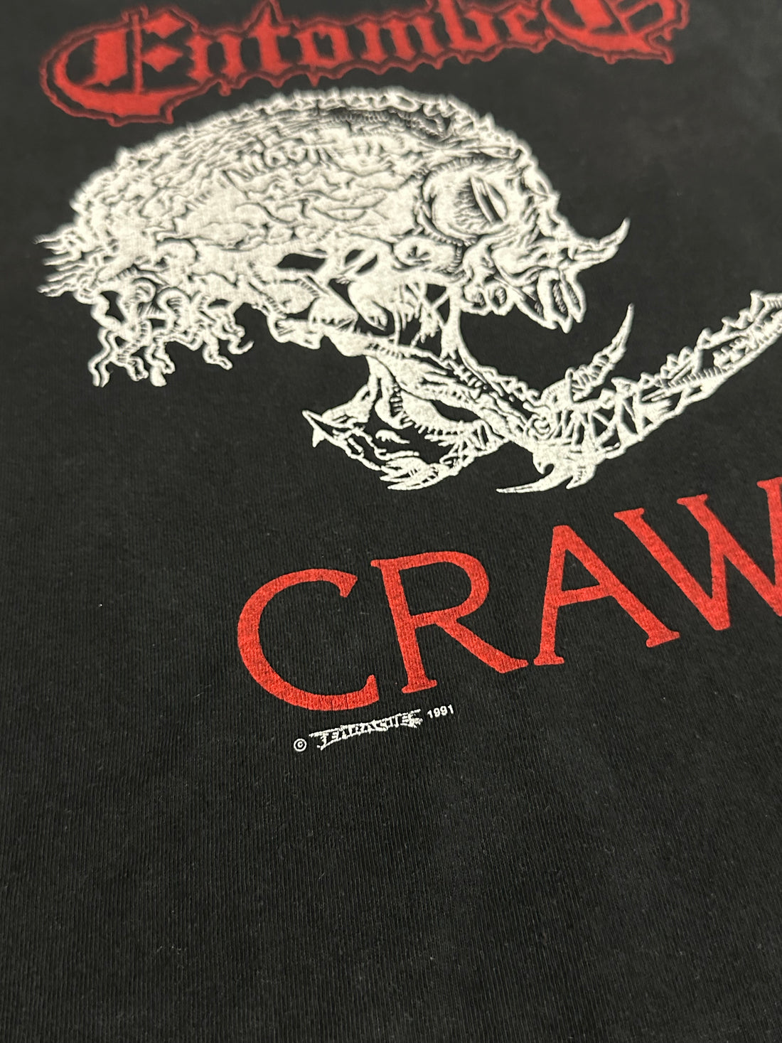 ヴィンテージ 1991 エントゥームド クロール ロングスリーブ