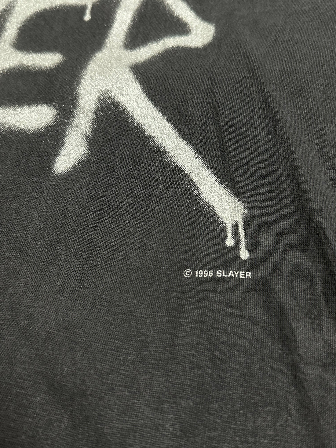 1996年ヴィンテージ スレイヤー ツアーTシャツ