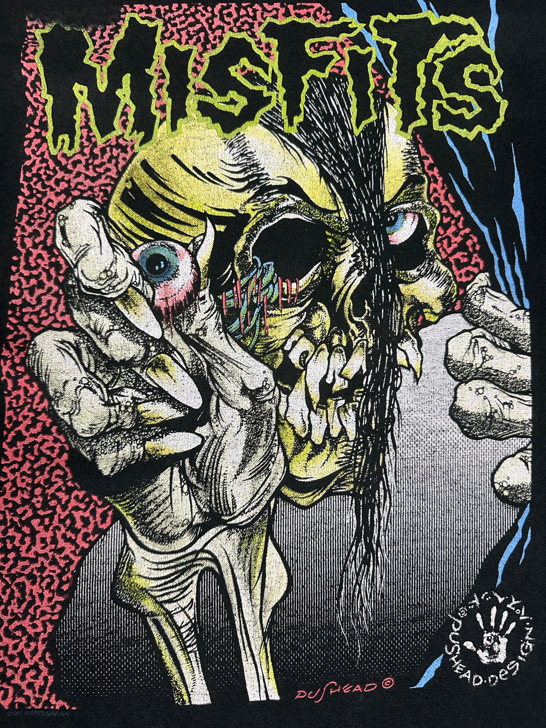 1990年代のヴィンテージミスフィッツTシャツ
