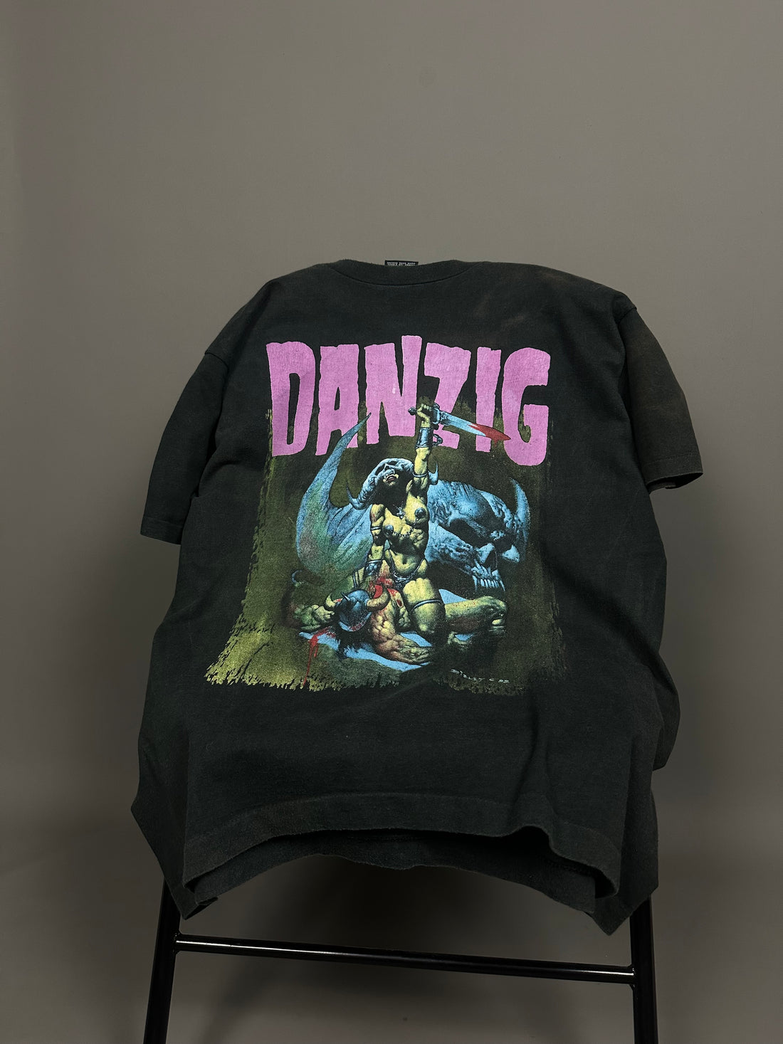1992年ヴィンテージ ダンジグ ハウ・ザ・ゴッド・キルズ Tシャツ