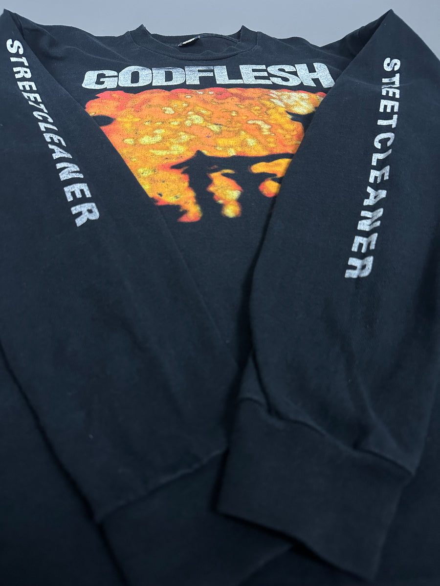 Vintage 1990 Godflesh Streetcleaner Longsleeve