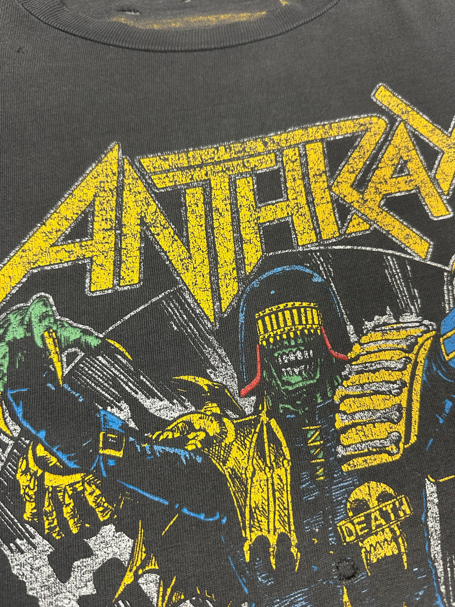 1987年ヴィンテージ アンスラックス アモング・ザ・リヴィング Tシャツ