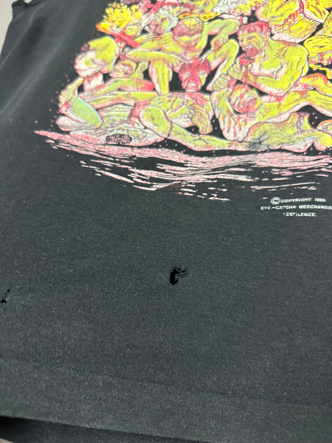 ペスティレンス 1990 コンシューミング・ザ・デッド ヴィンテージ Tシャツ タンクトップ