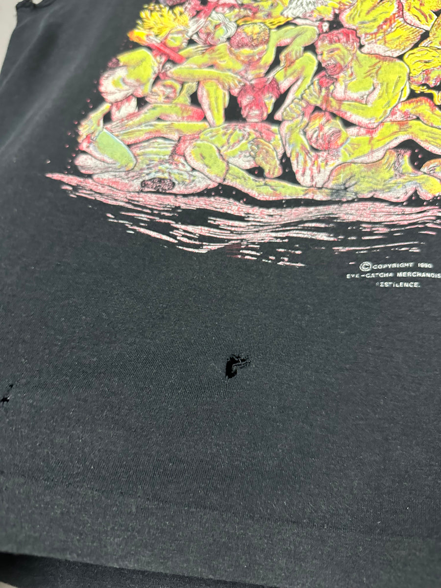 ペスティレンス 1990 コンシューミング・ザ・デッド ヴィンテージ Tシャツ タンクトップ