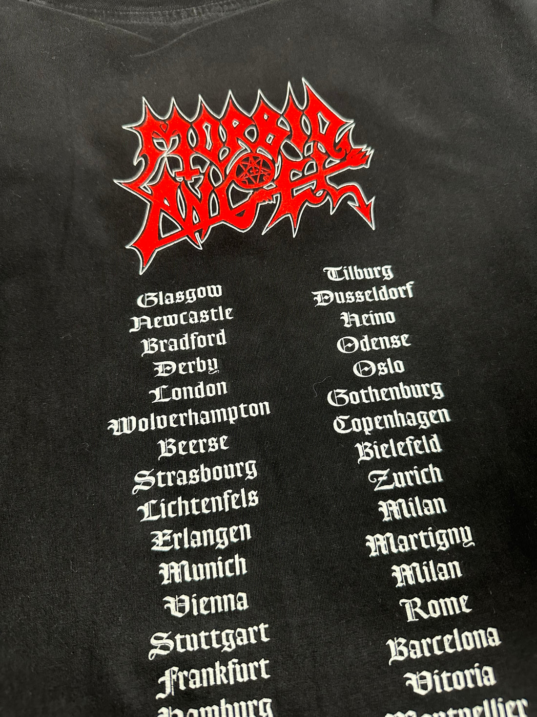 ヴィンテージ 1995 モービッド・エンジェル ドミネーション ロングスリーブ