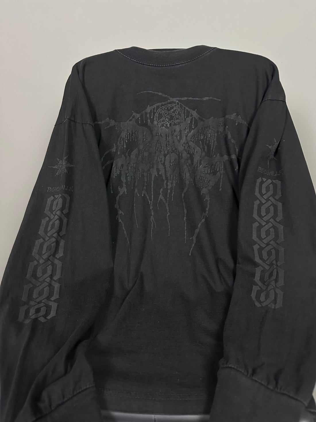 Vintage 1998 Darkthrone True Norwegian Black Metal Longsleeve