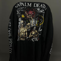 ヴィンテージ 1992 ナパーム・デス ヨーロッパツアー ロングスリーブ