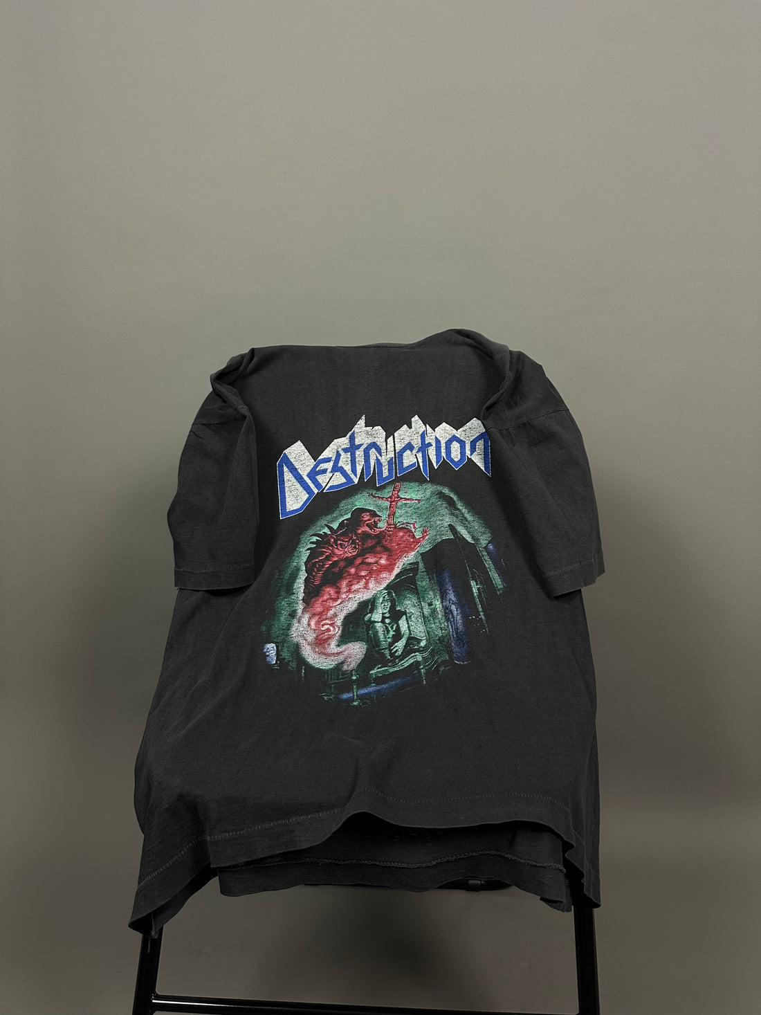 デストラクション 1990 クラックド・ブレイン ヴィンテージ Tシャツ