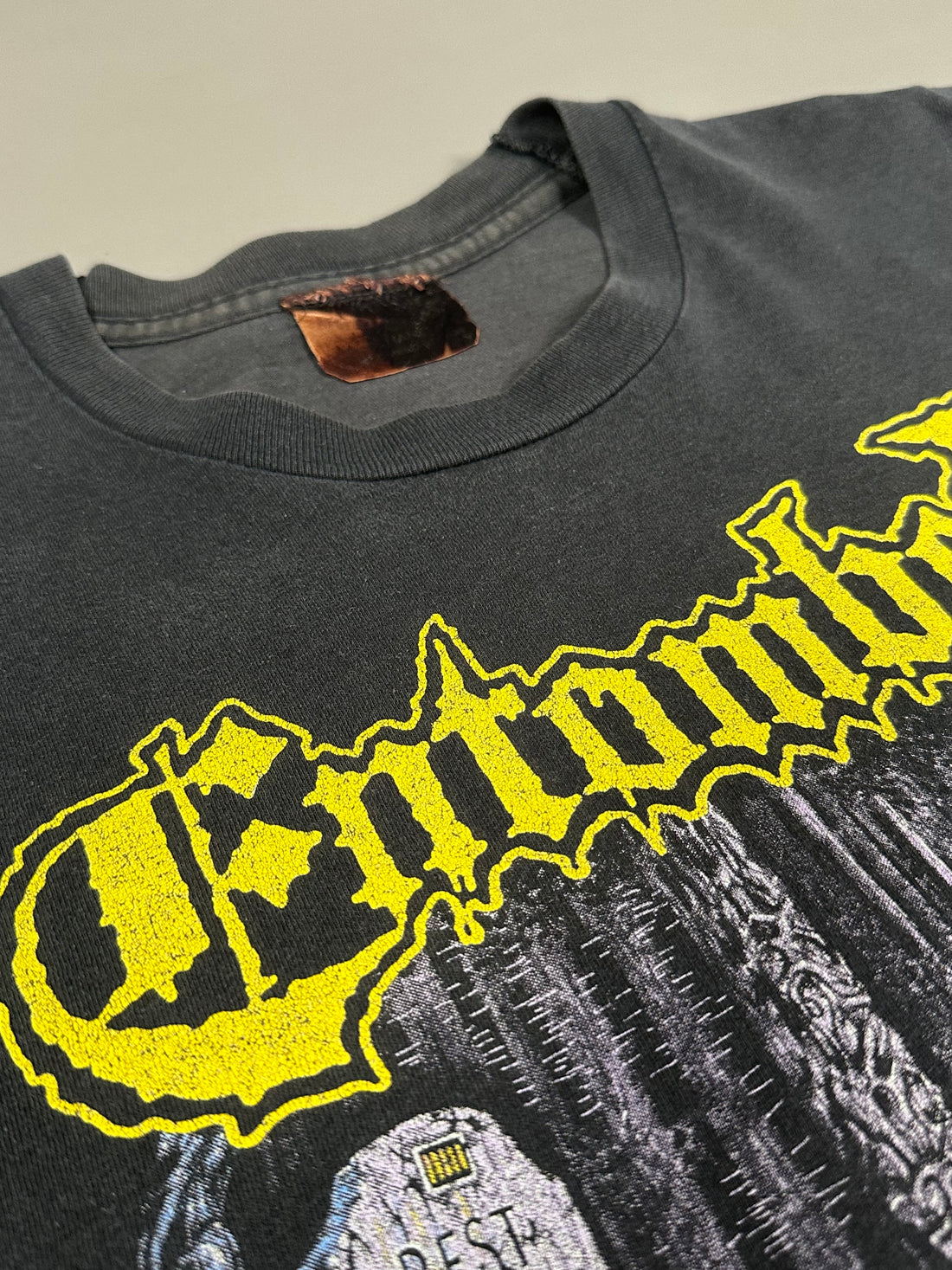 Vintage 1991 Entombed Left Hand Path T-Shirt