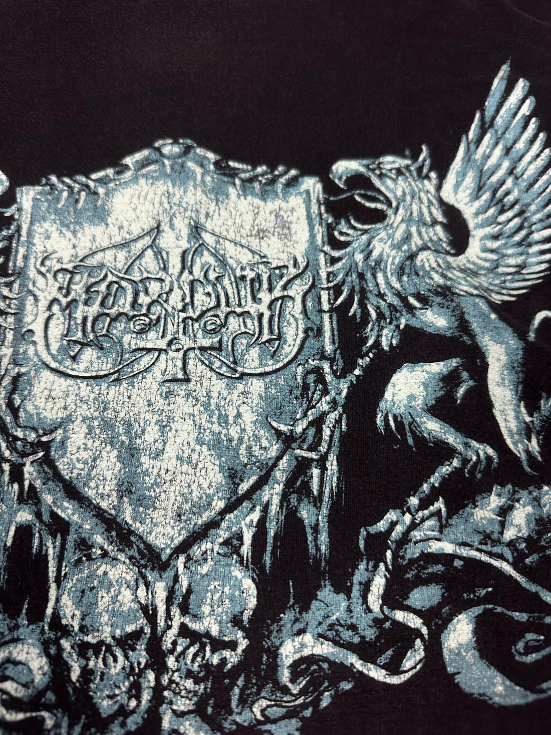 1998年製ヴィンテージ マルドゥック ブラックメタルアサルト Tシャツ