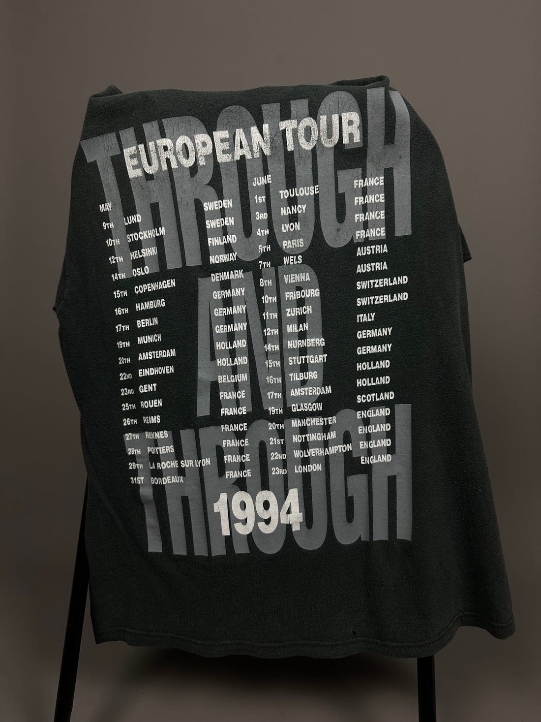 ライフ・オブ・アゴニー 1993 リバー・ランズ・レッド ヴィンテージ Tシャツ