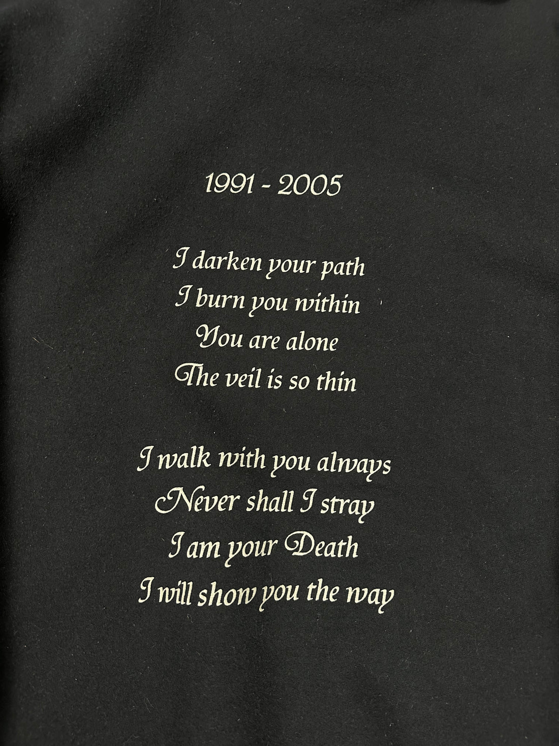 ヴィンテージ 2005 イルジャーン トランセンデンタル クリエイションズ スウェットシャツ