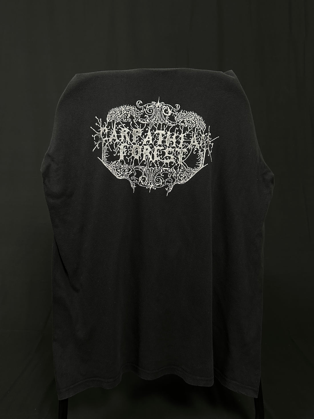 1990年代のヴィンテージ カルパティアフォレスト ブラックメタルTシャツ