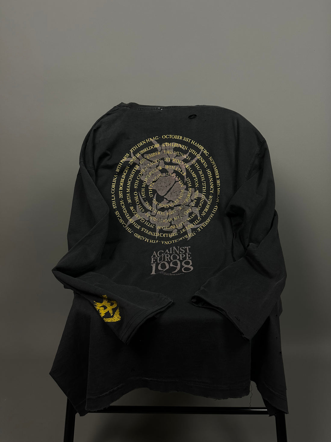 セパルトゥラ 1998 アゲインスト・ヨーロッパ ヴィンテージ ロングスリーブ