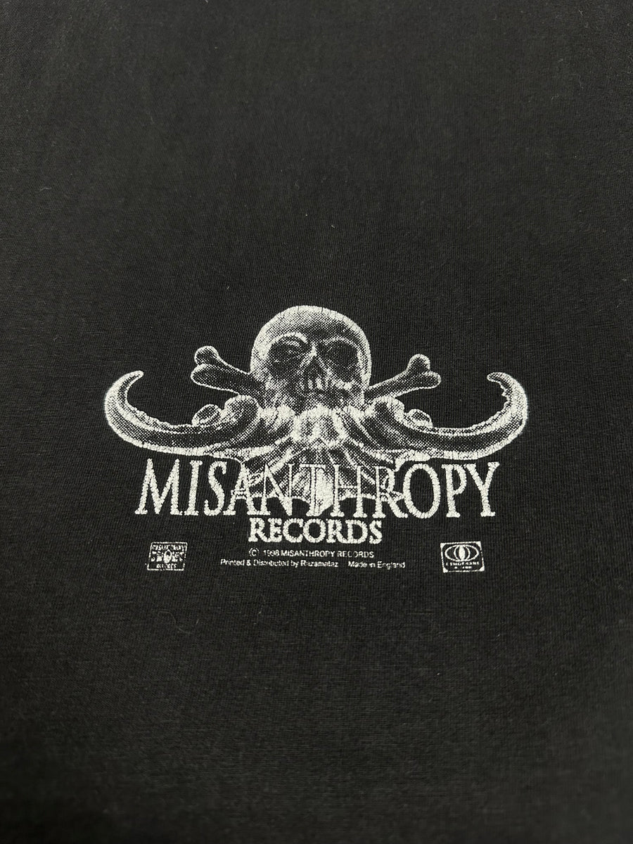 ヴィンテージ 1998 Burzum Misanthrophy ロゴ ロングスリーブ