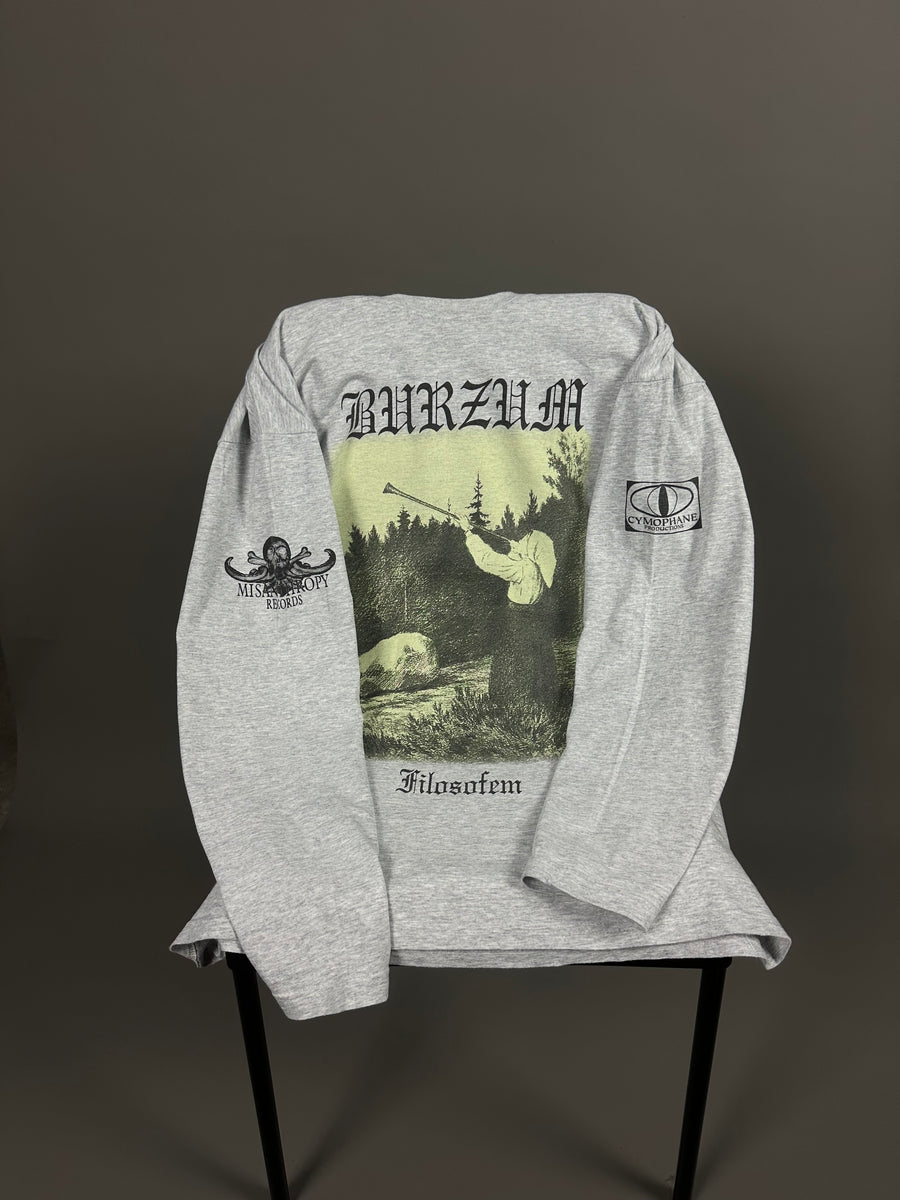 ヴィンテージ 2000 年代 Burzum Filosofem ロングスリーブ