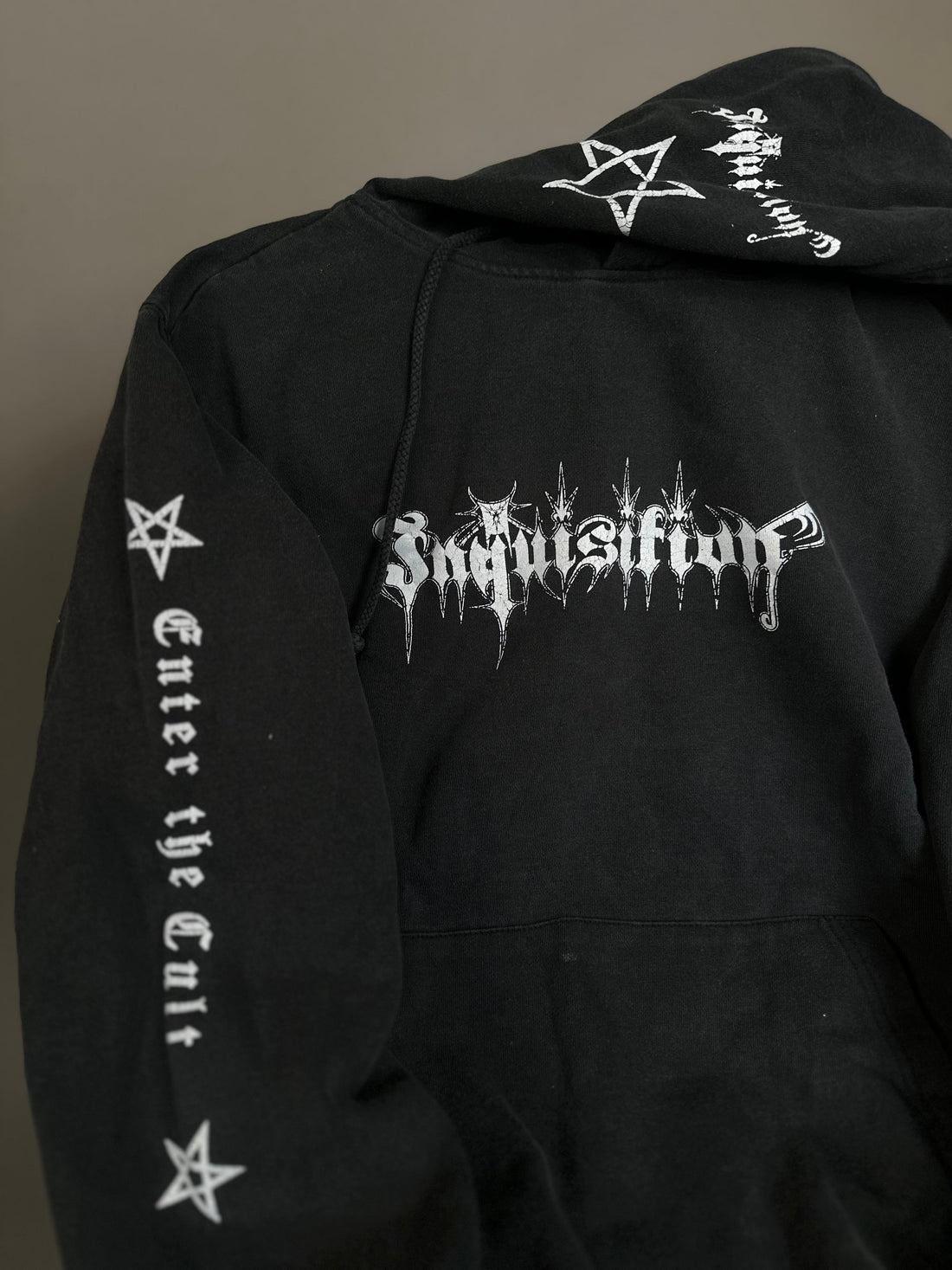 Inquisition 2007 Enter The Cult Hoodie