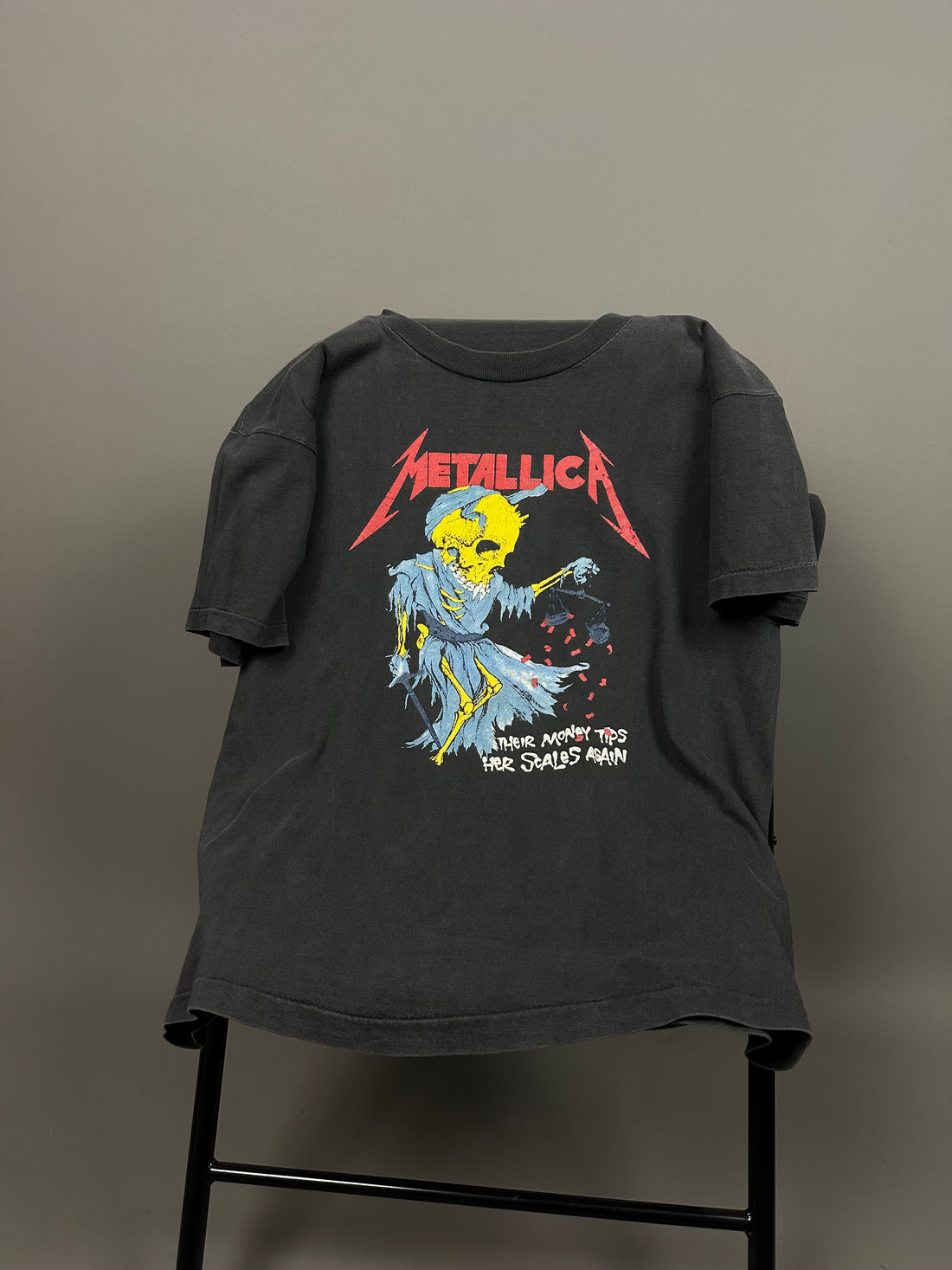 メタリカ 1980年代 ドリス ヴィンテージ バンド Tシャツ