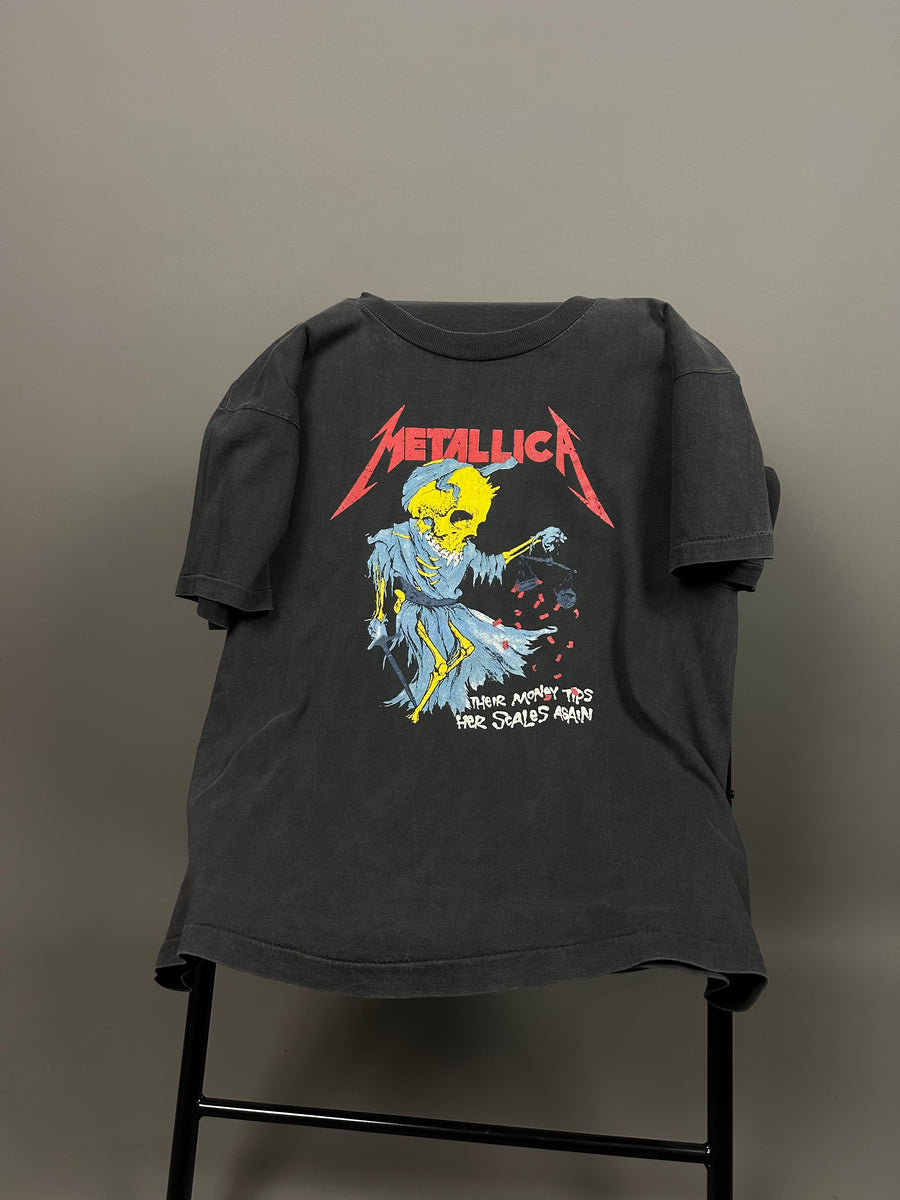 メタリカ 1980年代 ドリス ヴィンテージ バンド Tシャツ