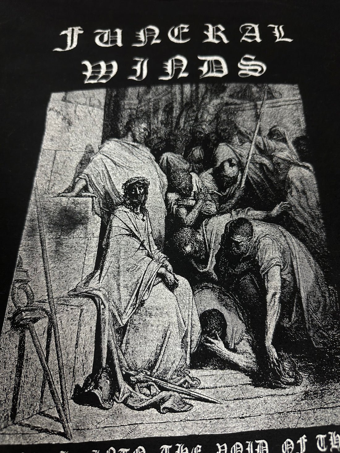 1993年ヴィンテージ「Funeral Winds Vanish Into The Void」Tシャツ