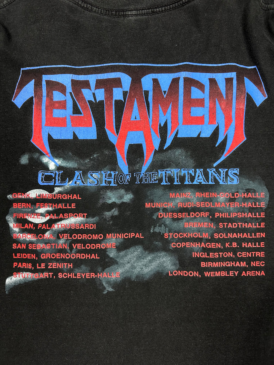 テスタメント 1990 タイタンの戦い ヴィンテージ Tシャツ