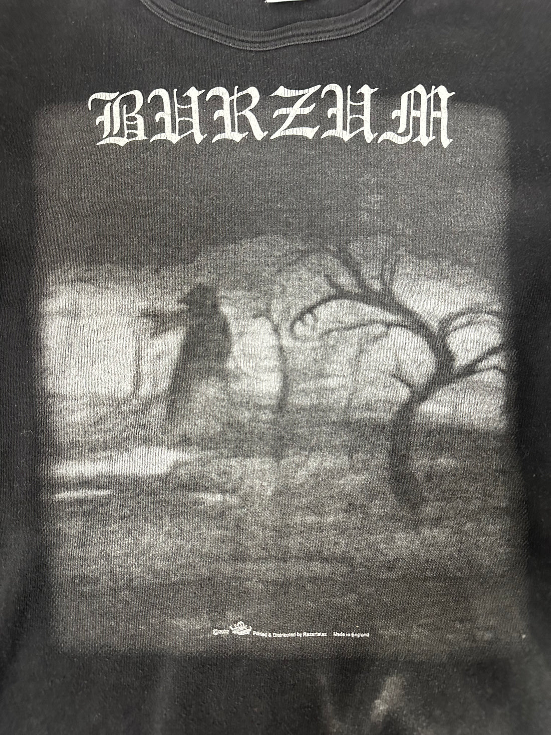 Vintage 2002 Burzum When Night Falls Girlie T-Shirt