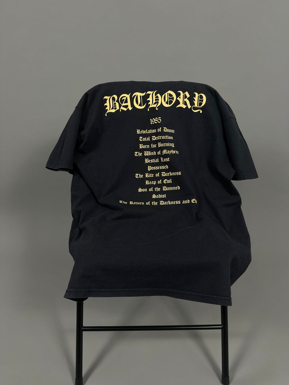 Bathory 2009 Black Mark The Return T-Shirt