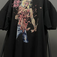 1990年代のヴィンテージ カンニバル・コープス イートン バック・トゥ・ライフ Tシャツ