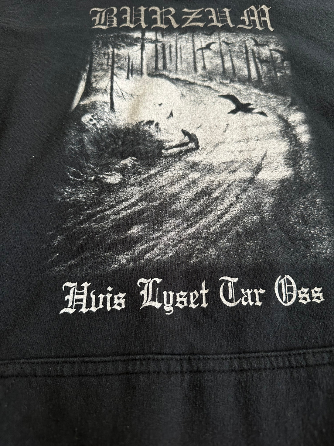 Vintage 2003 Burzum Hvis Lyset Tar Oss Sweatshirt