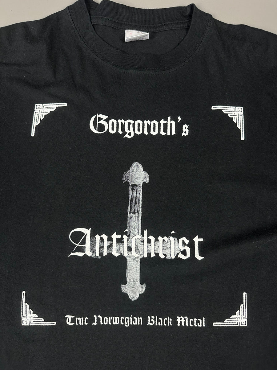 2000年代のヴィンテージ ゴルゴロス アンチクライスト Tシャツ