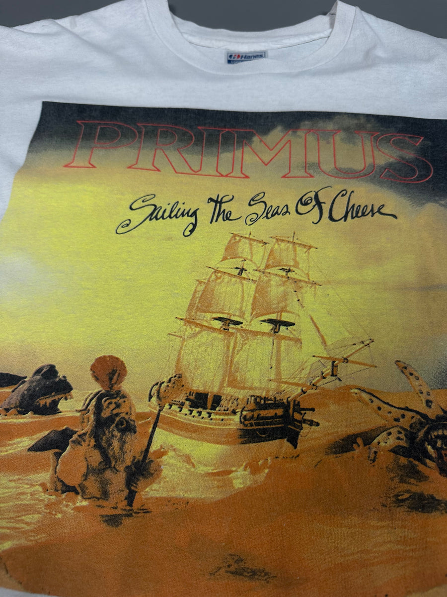 プリムス 1991 セーリング・ザ・シーズ・オブ・チーズ ヴィンテージ Tシャツ
